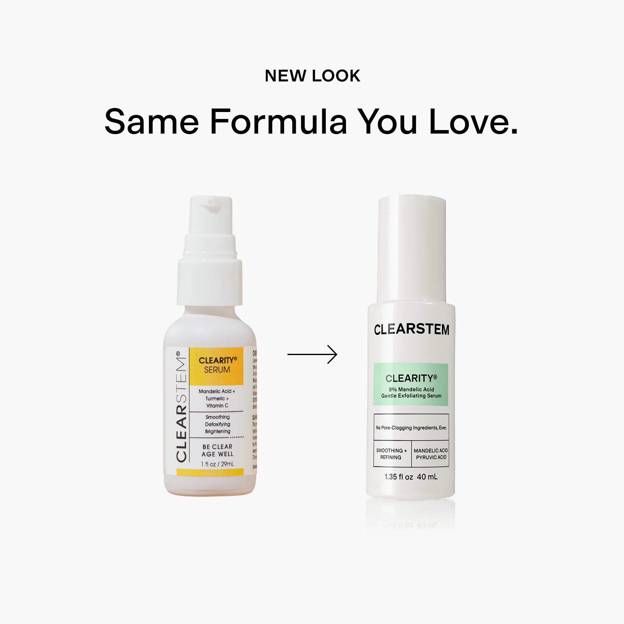 CLEARSTEM CLEARITY texture serum legere pour une application facile