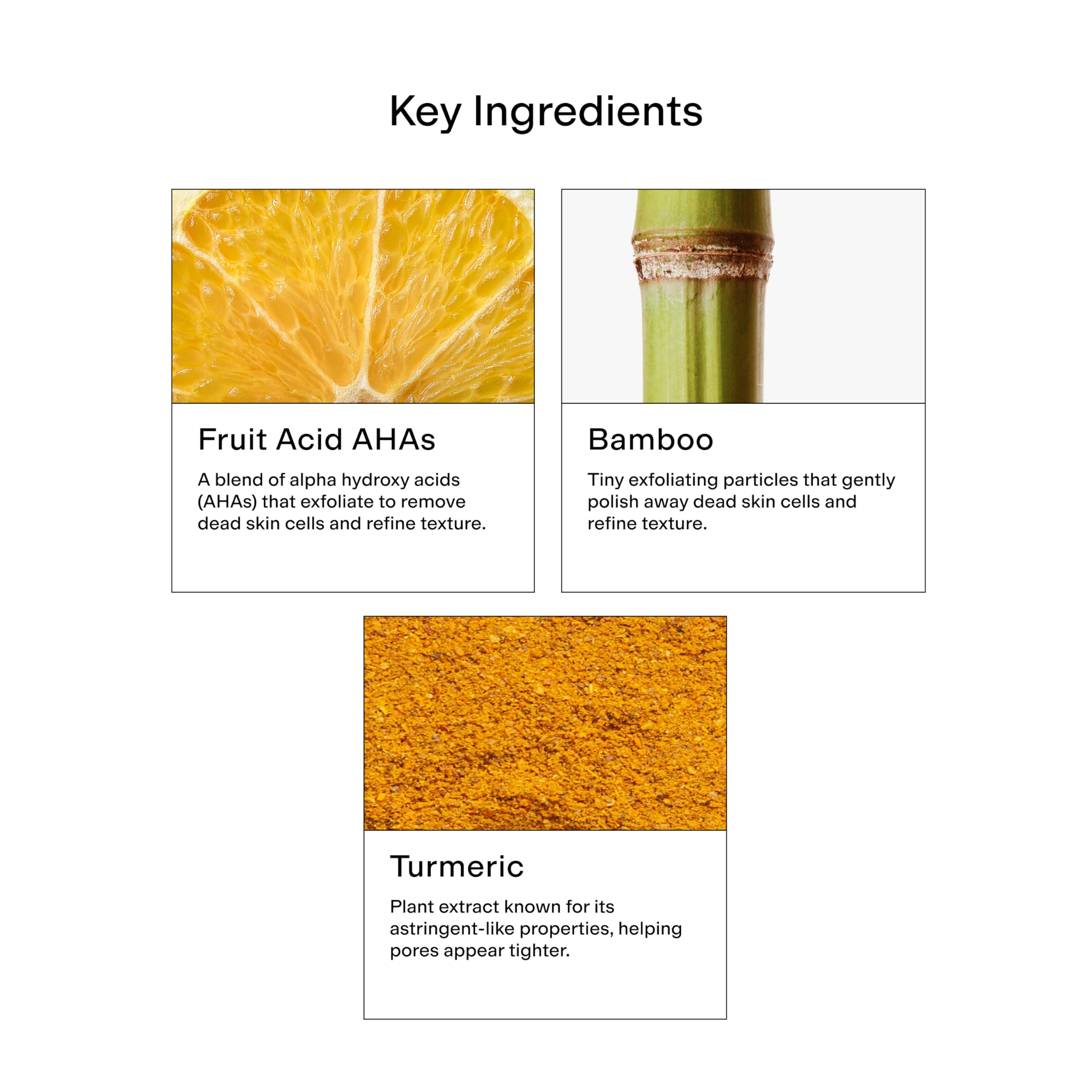 CLEARSTEM Pregame bambou-exfoliation-texture — affine le grain et laisse la peau veloutée.