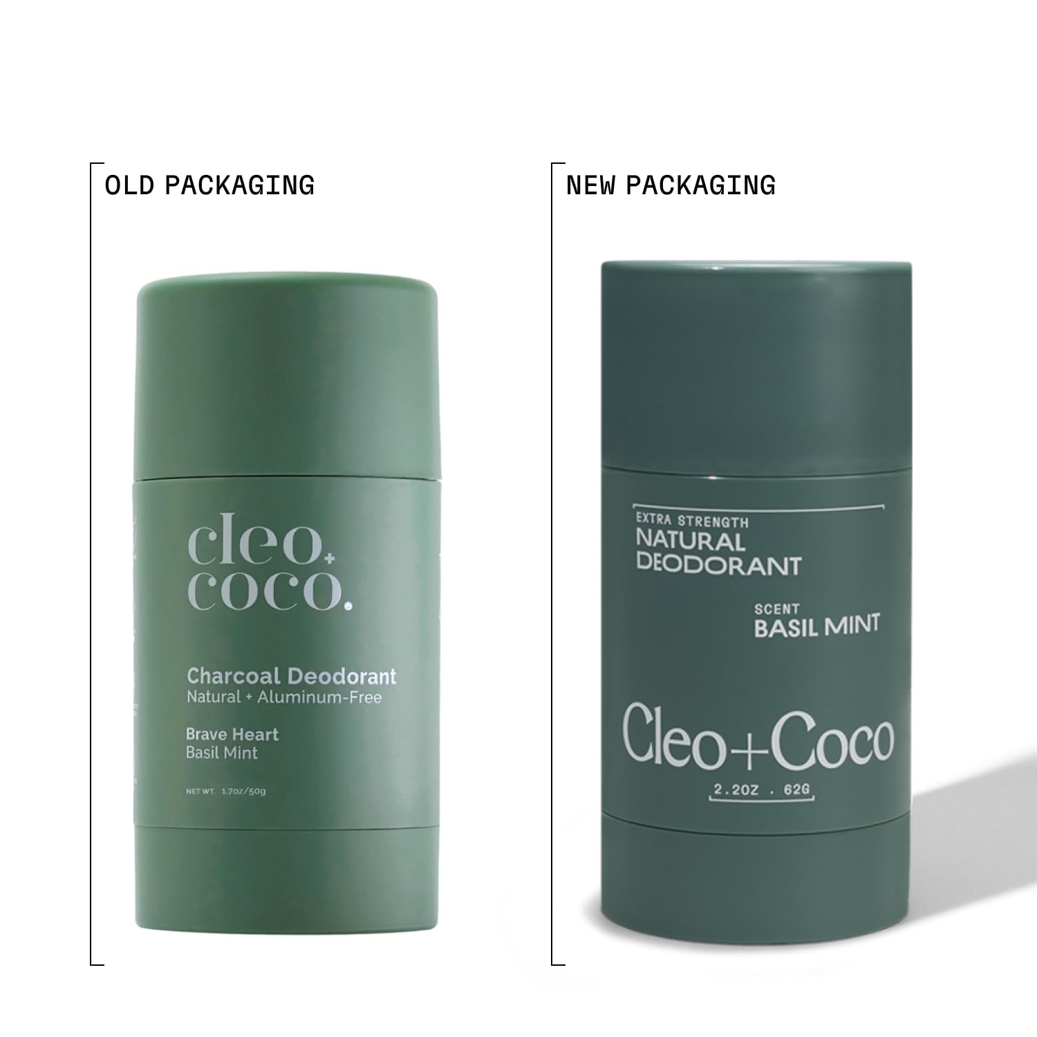Cleo + Coco Déodorant Balm Utilisation quotidienne convient femmes et hommes.