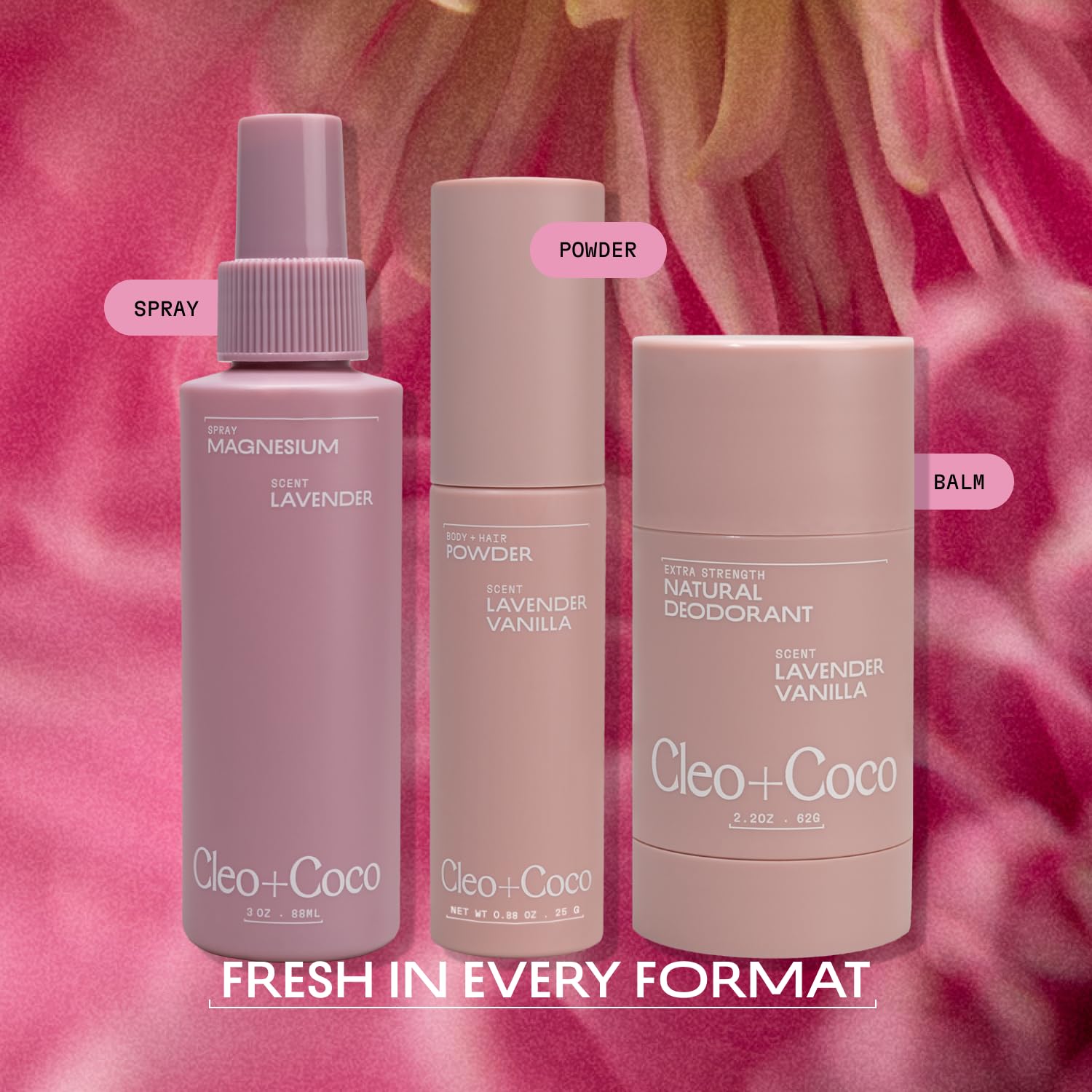 Formule sans aluminium et sans talc pour tous les usages.