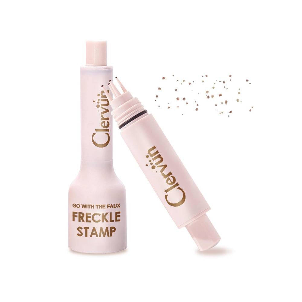CLERVUN Tampon taches de rousseur en action, teint naturel.