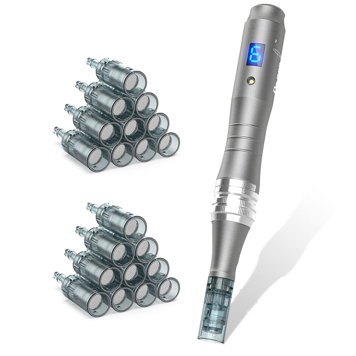 CLETINA Stylo Dermaroller en usage domestique pour soins simples à la maison.