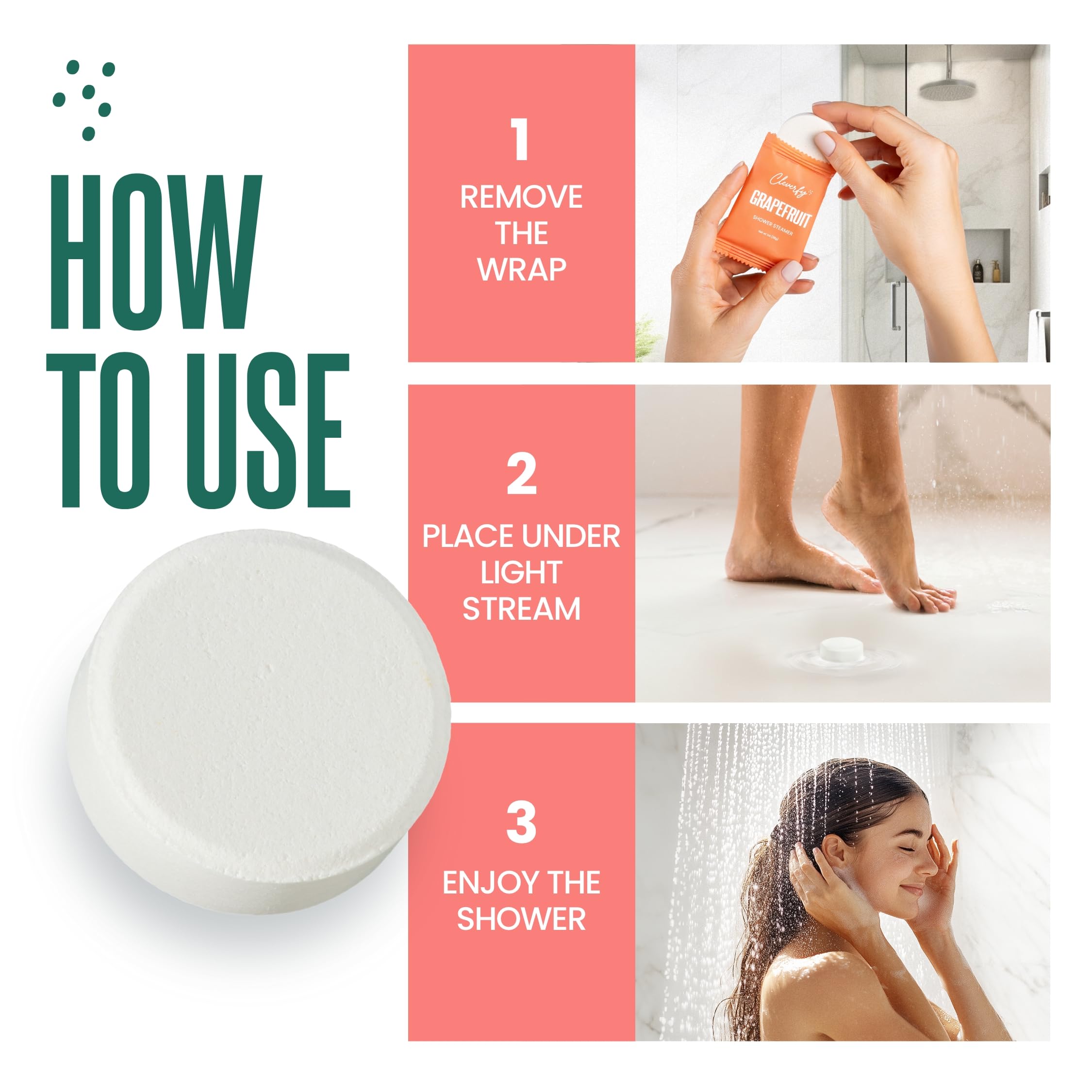 CLEVERFY Ambiance Douche Relaxante – accessoire lifestyle transformant la routine.