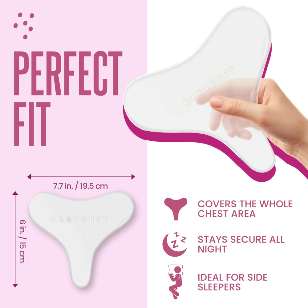 Confort peau CLEVERFY: patch silicone pour une douceur nocturne.