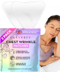 Patch décolleté Cleverfy en forme en V, tenue nocturne fiable