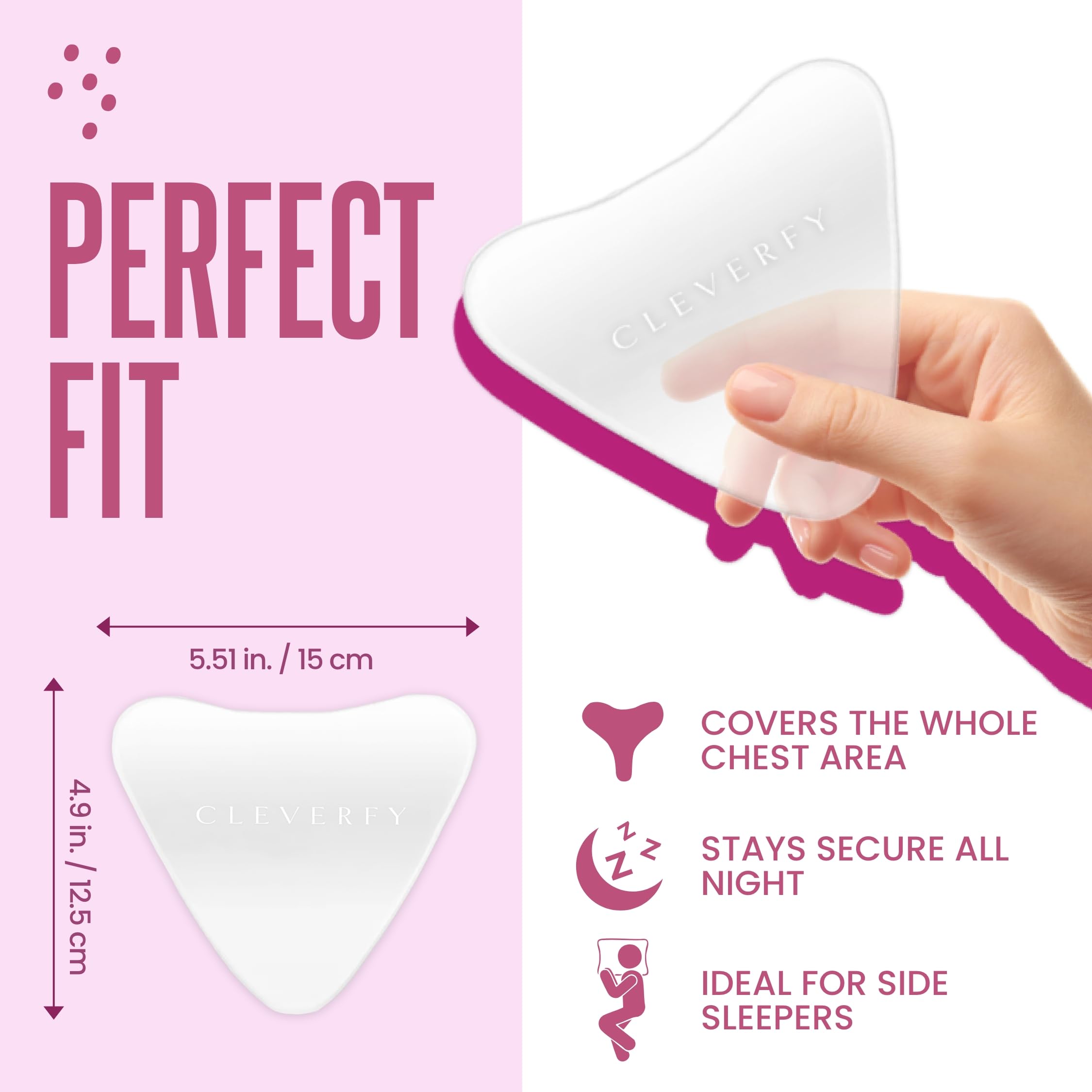 Hydratation et douceur de peau avec Cleverfy décolleté