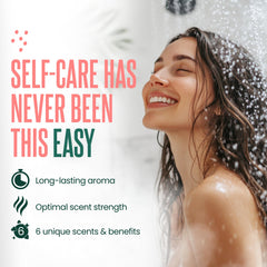 CLEVERFY Shower Steamer Vanille et Orange – senteur chaleureuse pour démarrer la journée.