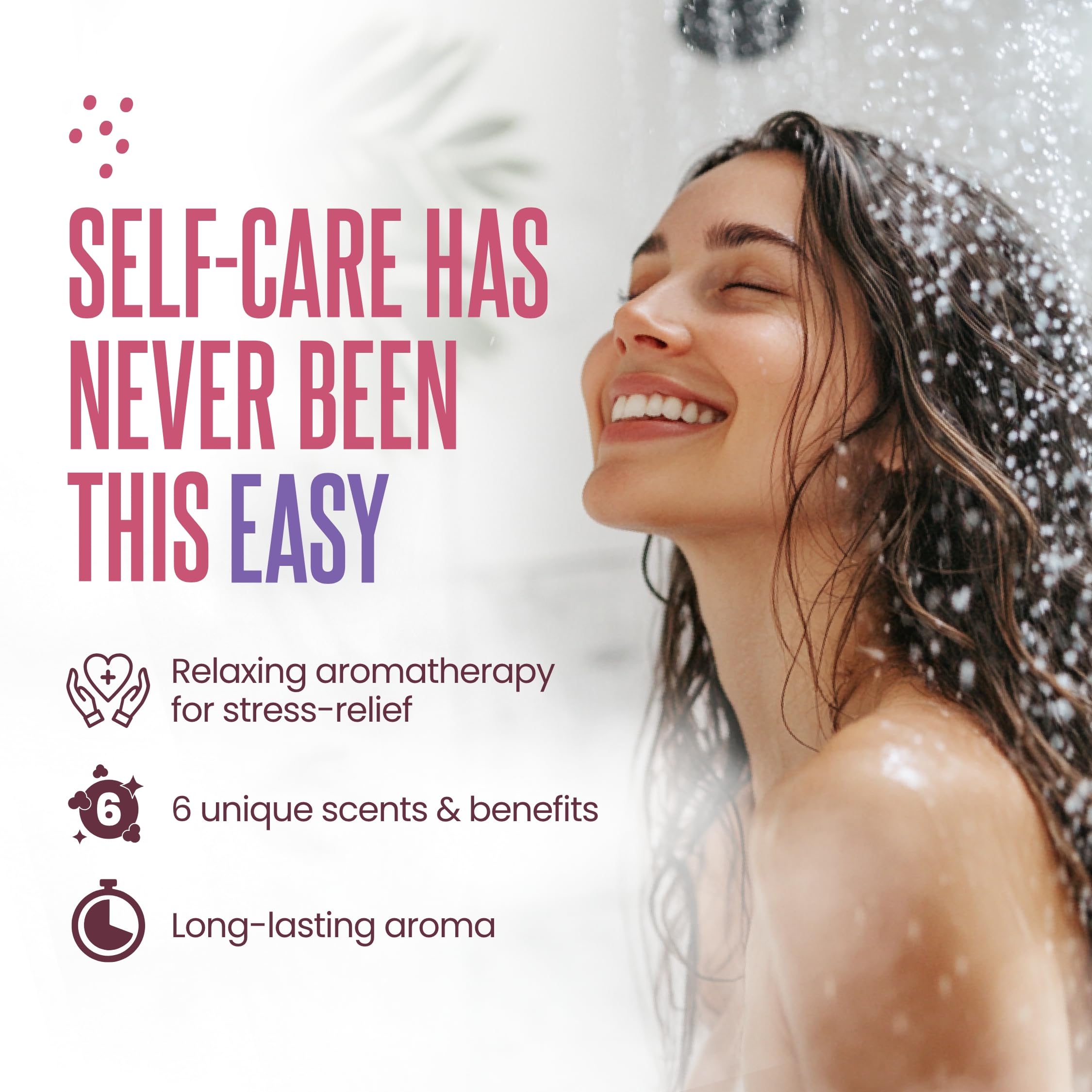 CLEVERFY Shower Steamers vanille: douceur réconfortante pour un moment cocooning