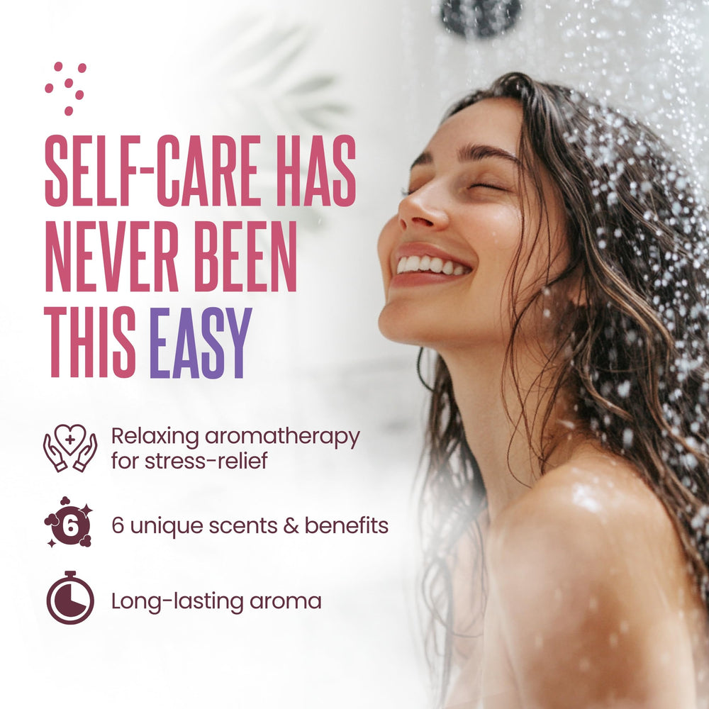 CLEVERFY Shower Steamers vanille: douceur réconfortante pour un moment cocooning