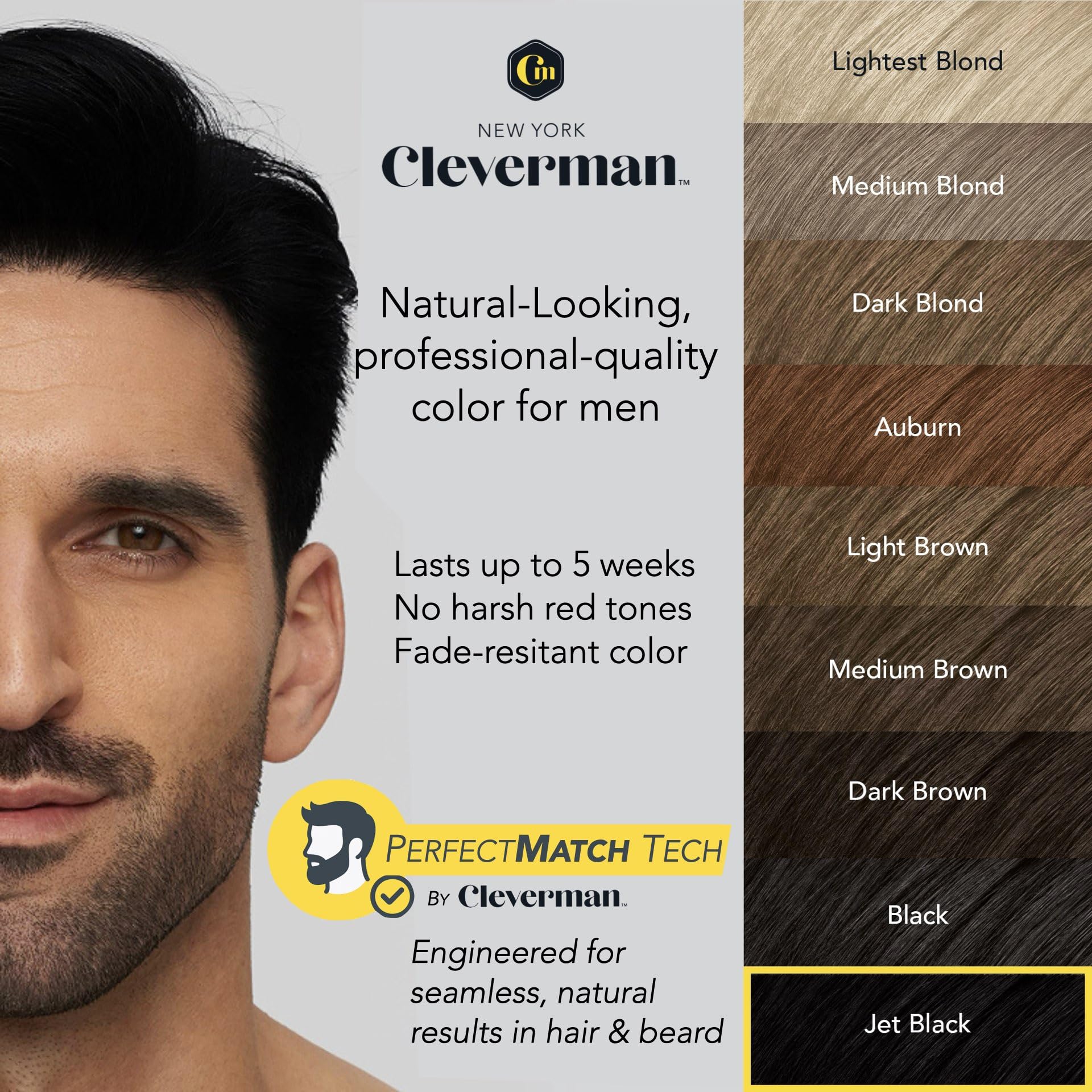 Crème activateur CLEVERMAN pour une couleur uniforme et durable.