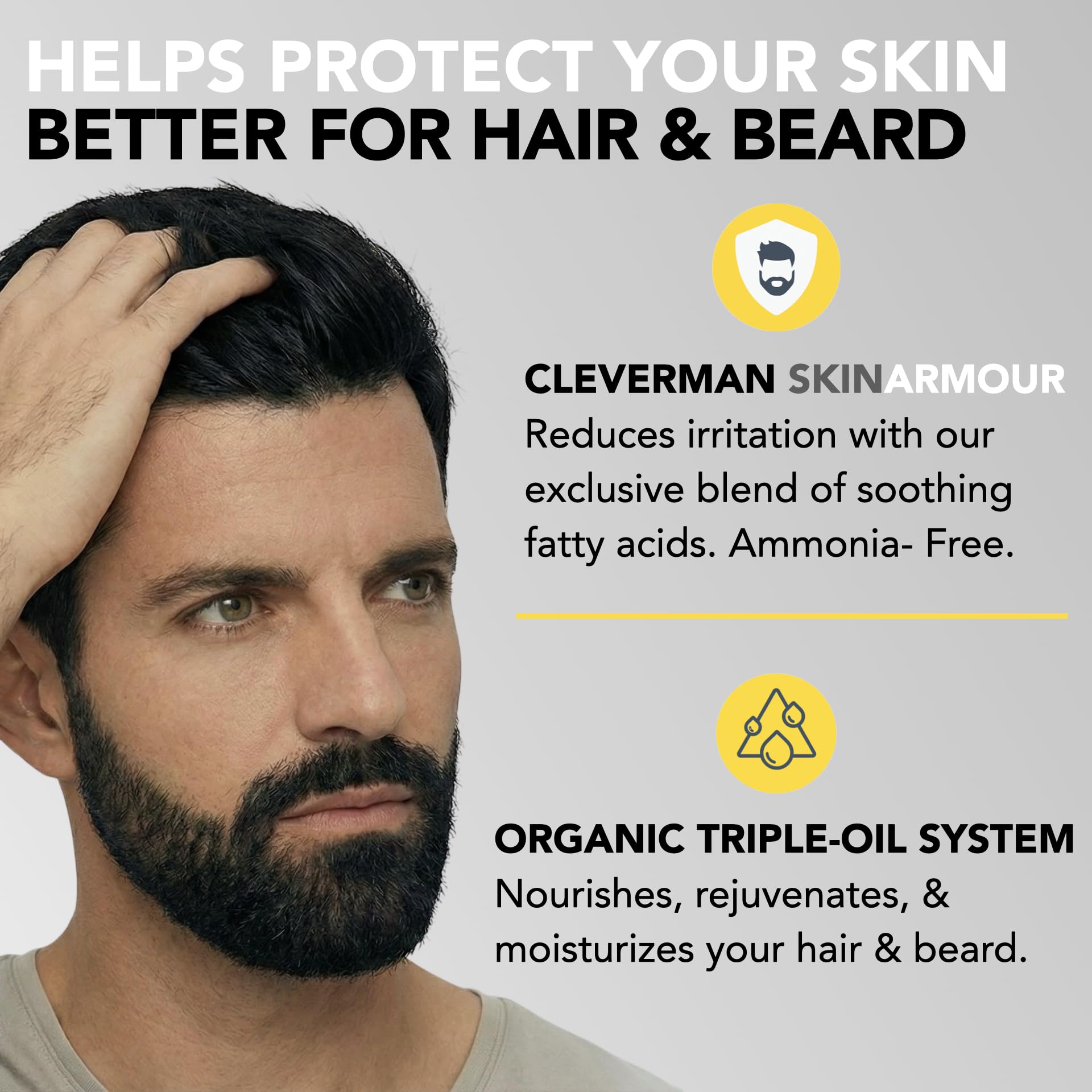 Shampooing post-coloration CLEVERMAN pour protéger la couleur