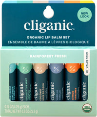 Baume lèvres Cliganic menthe pétillante pour hydratation durable