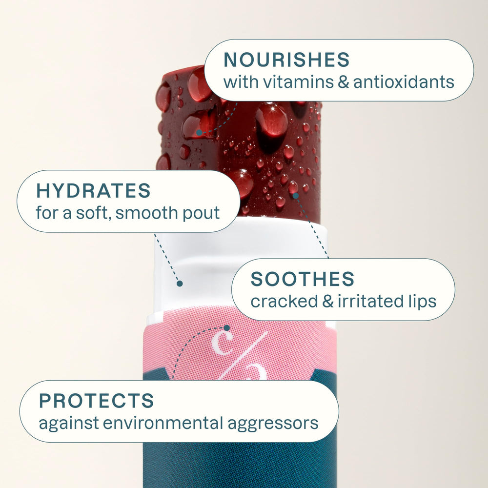 Tubes baume teinté Cliganic, application douce et hydratation durable.