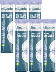 Cliganic Coton-démaquillant-visage 600: démaquillage doux et efficace