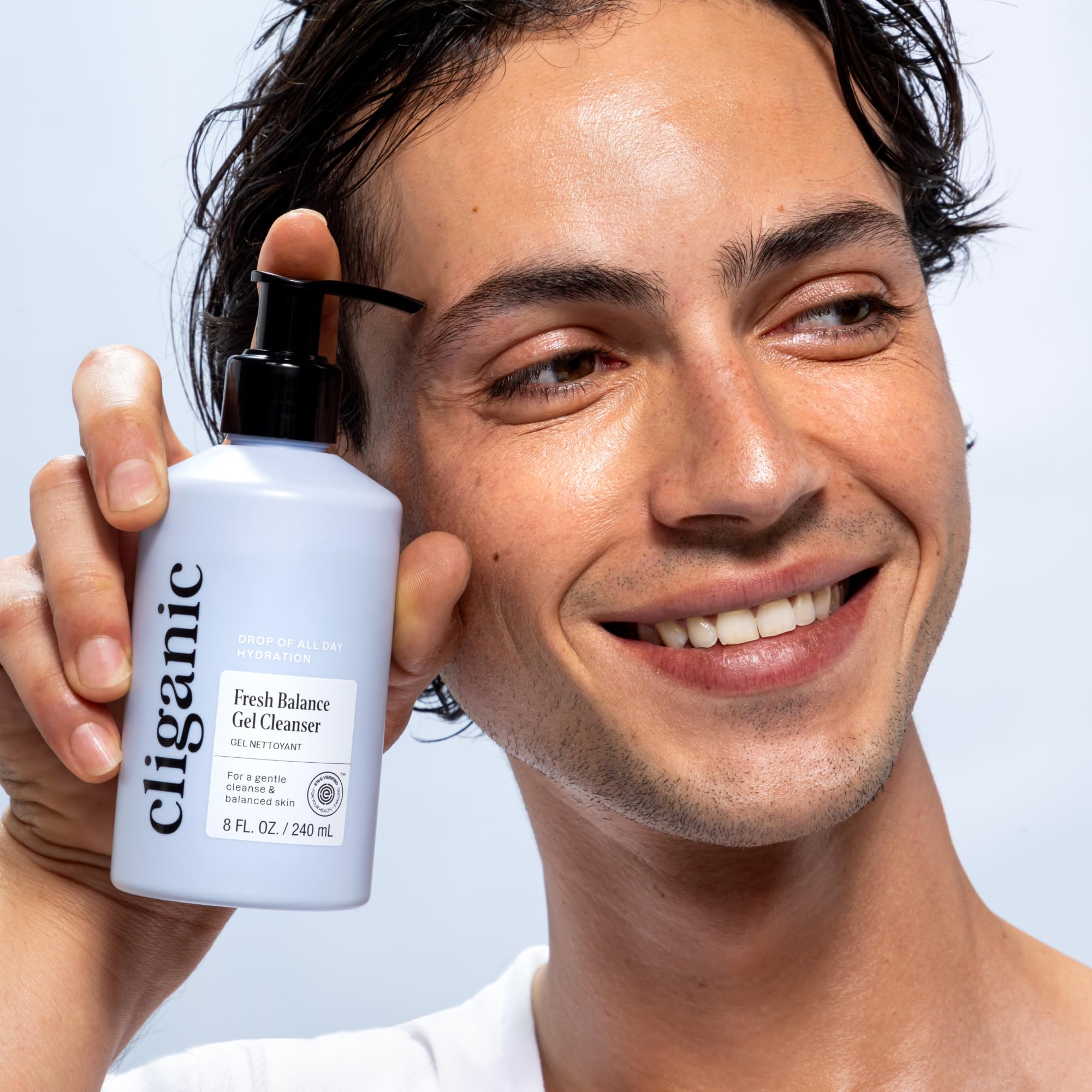 Cliganic Huile Argan Visage - douceur et élasticité potentielles.
