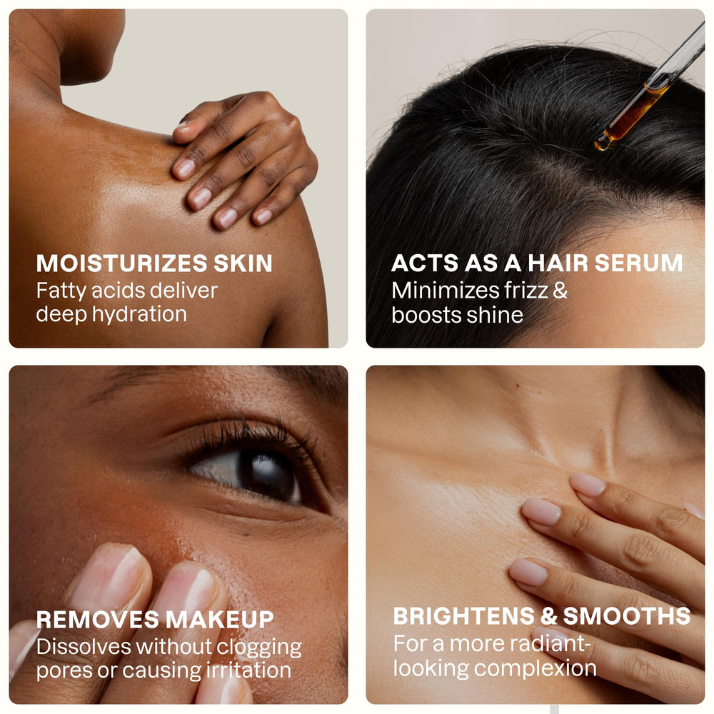 Cliganic huile rosehip application-cheveux, nourrissant et léger.