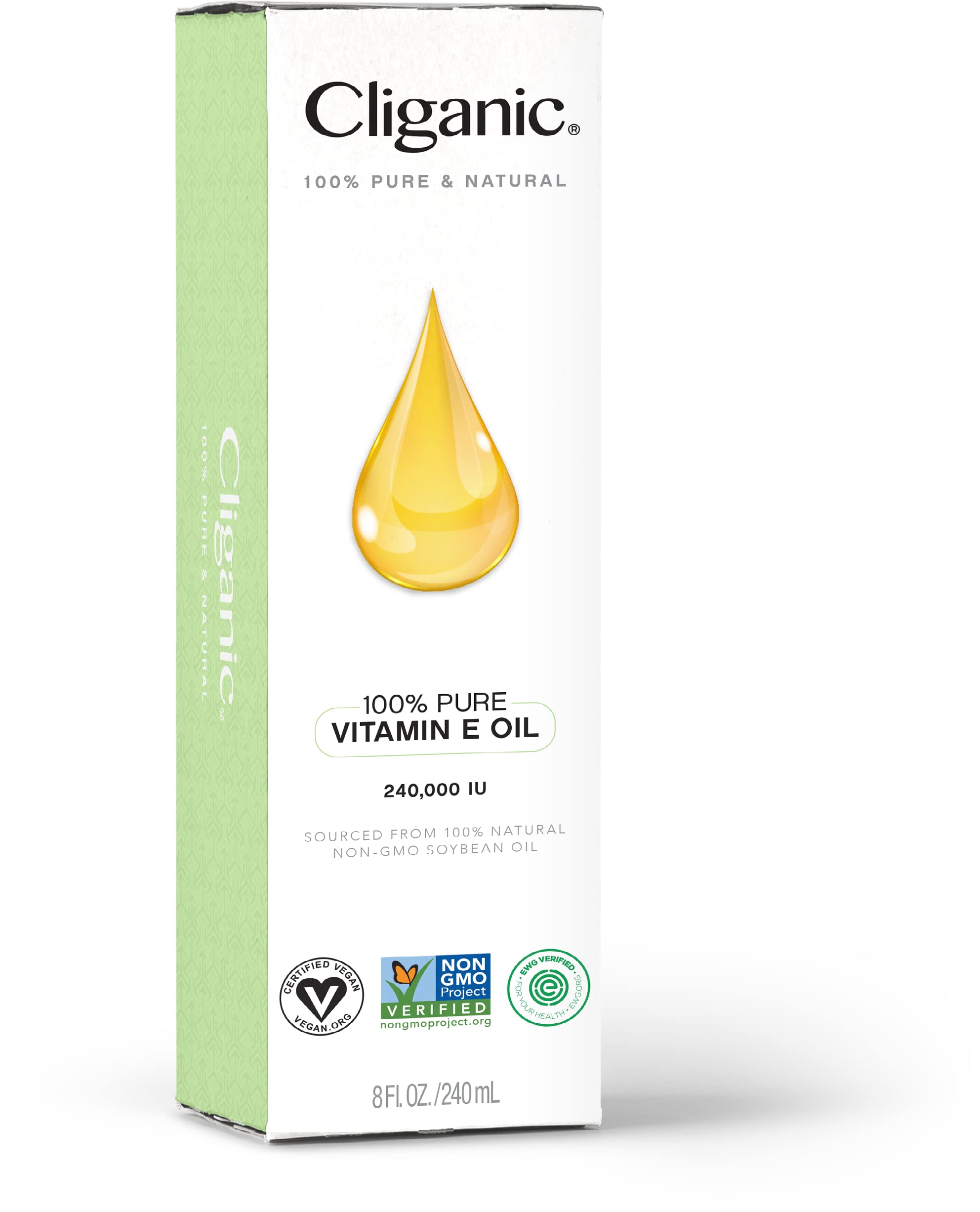 Cliganic Vitamine E cheveux : brillance et vitalité