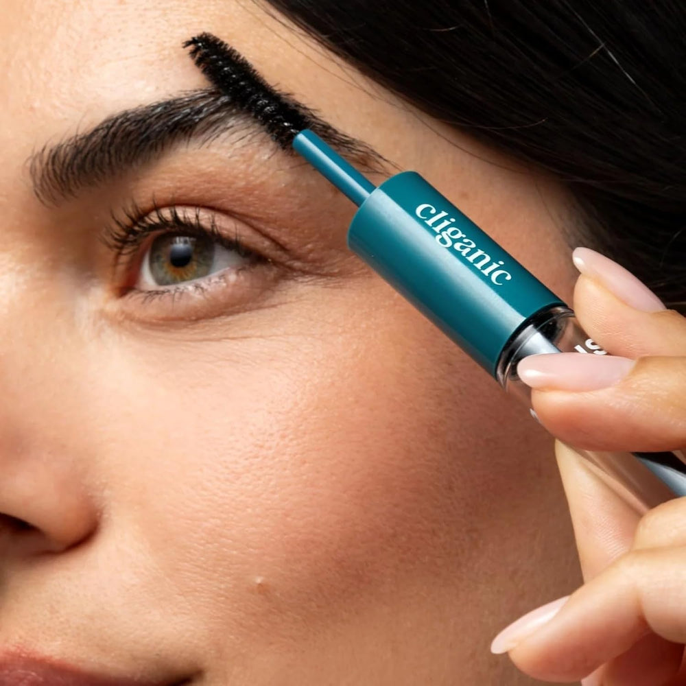 Soin peau et cheveux avec huile de ricin Cliganic, routine polyvalente.