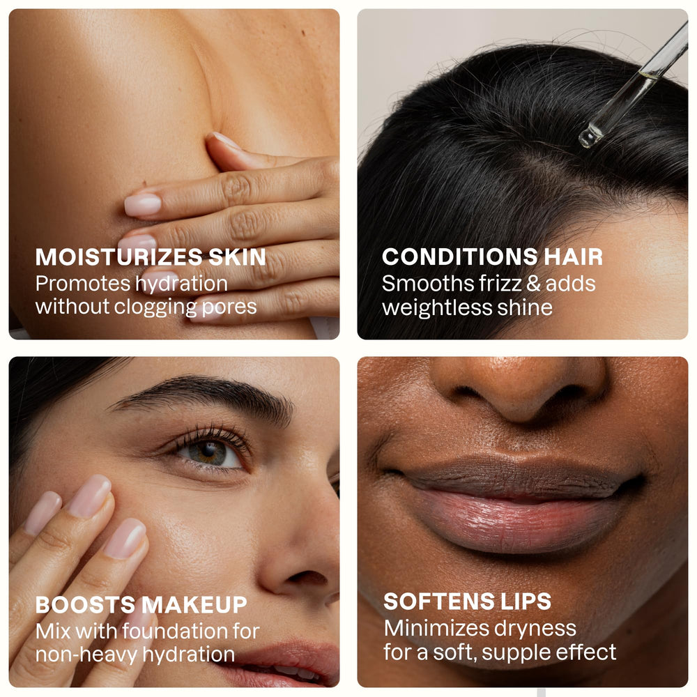 Cliganic soin visage huile d'argane pour peau douce et saine.