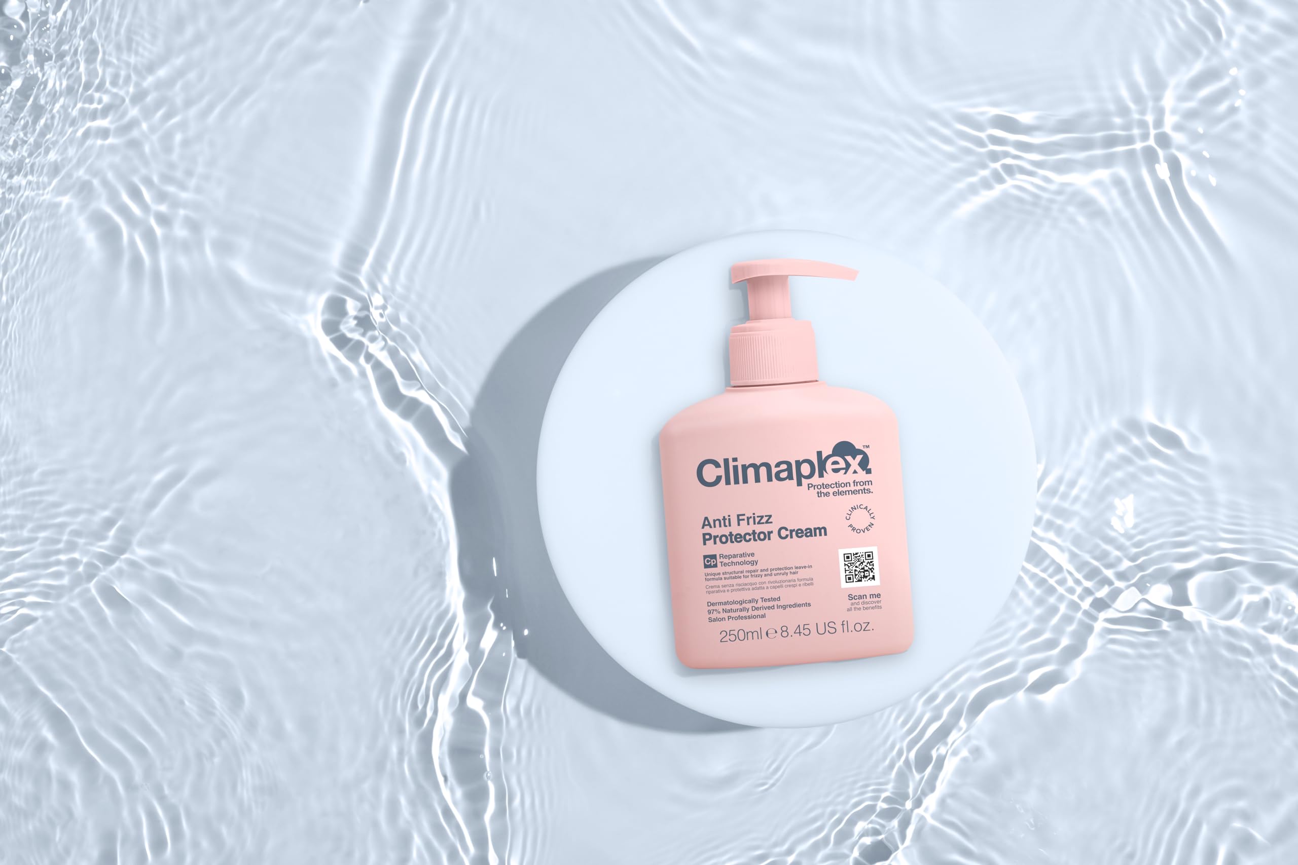 Climaplex Crème Anti-Frizz – Formule végan et sans cruauté, respectueuse de l’environnement.