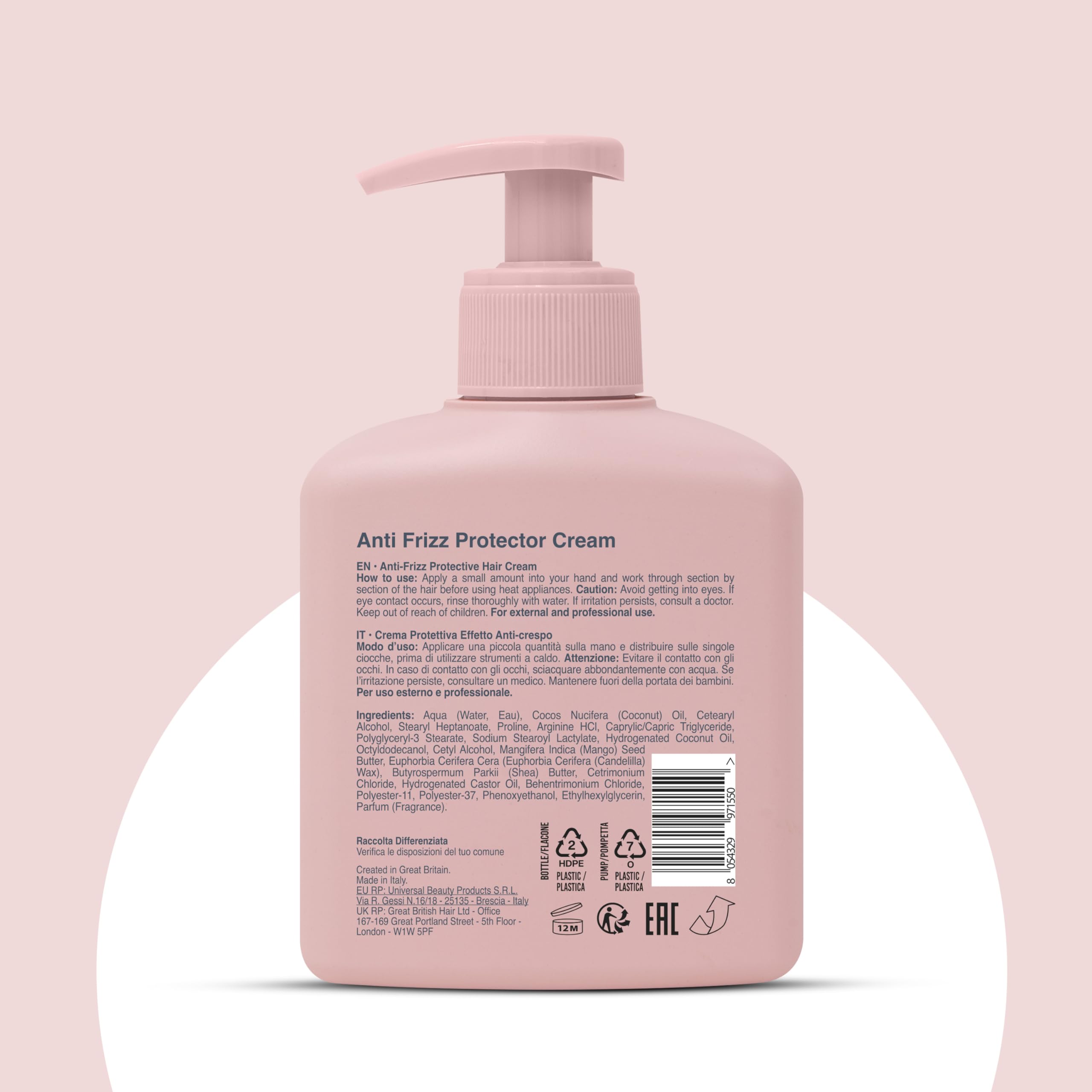Climaplex Crème Anti-Frizz – Emballage recyclable et soin quotidien sans lourdeur.