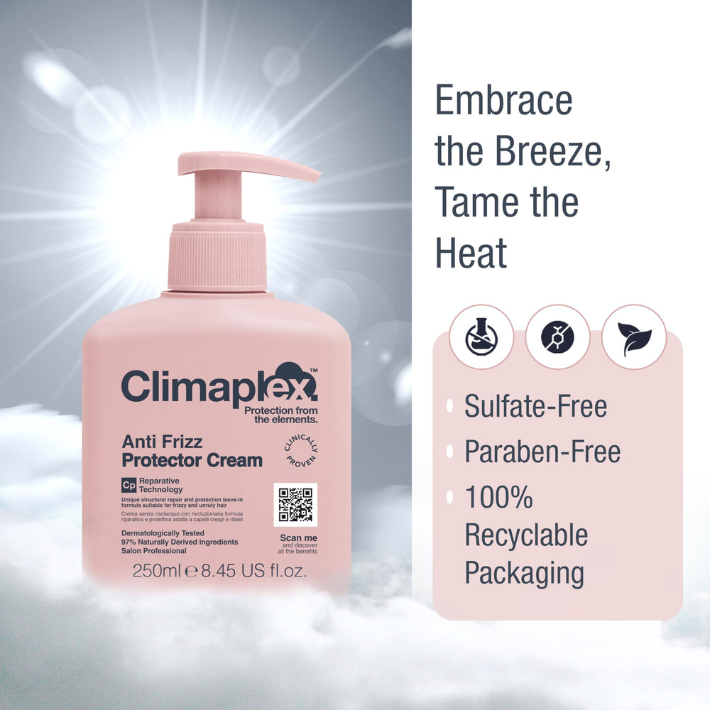 Climaplex Crème Anti-Frizz – Protection contre la chaleur des outils coiffants.