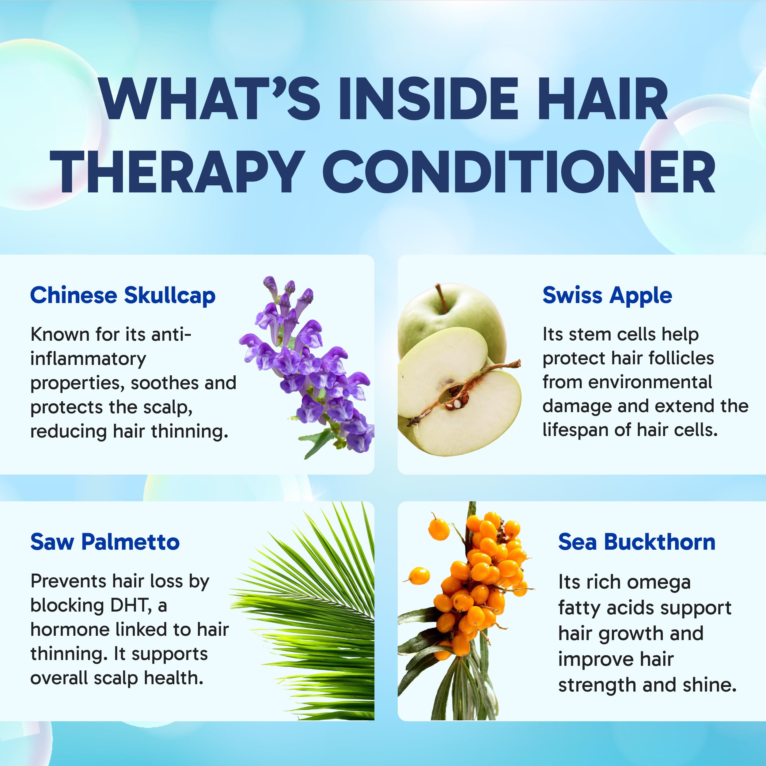Texture veloutée de l’après-shampooing, renforce les cheveux sans agresser.