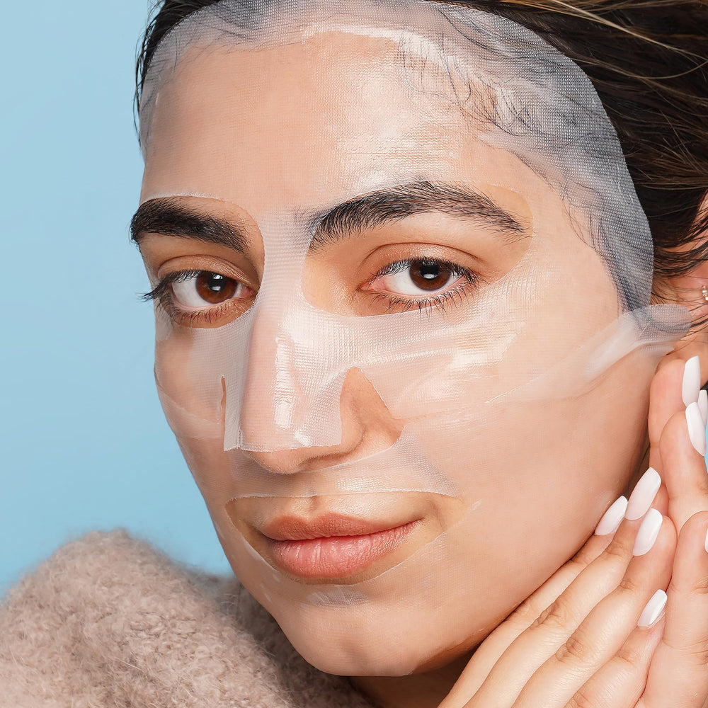 Clinical Resolution CRL masque aqua-gel vitamine C pour brillance et éclat du teint.