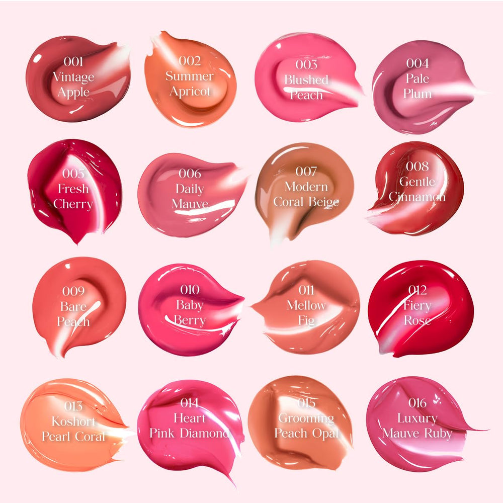CLIO Crystal Glam Tint wear presents long-lasting color with shine.