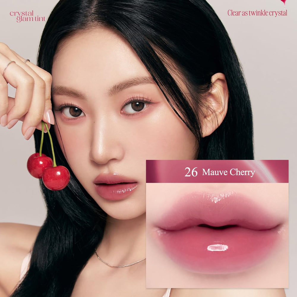 CLIO Crystal Glam Tint, hydratation des lèvres, confort toute la journée.
