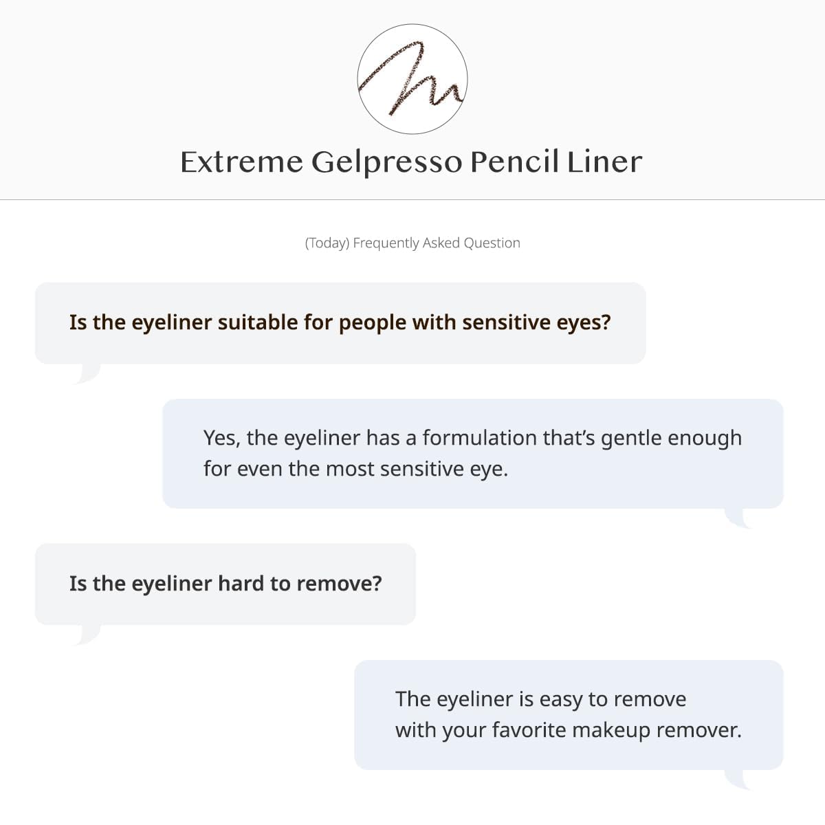CLIO Extreme Gelpresso Crayon Yeux – confort d'application sans tiraillement.