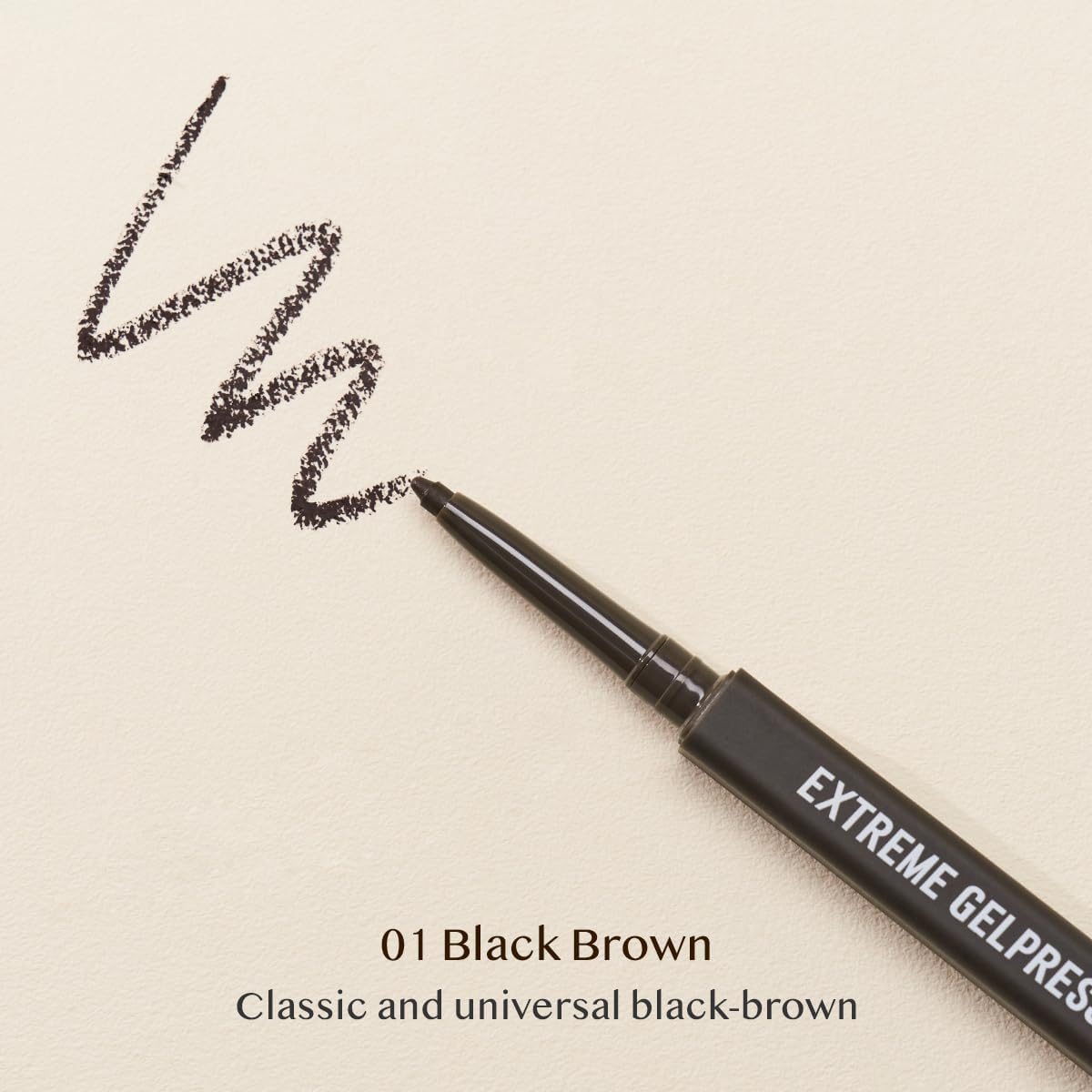 CLIO Extreme Gelpresso Crayon Yeux – résistance à l'eau pour une tenue durable.
