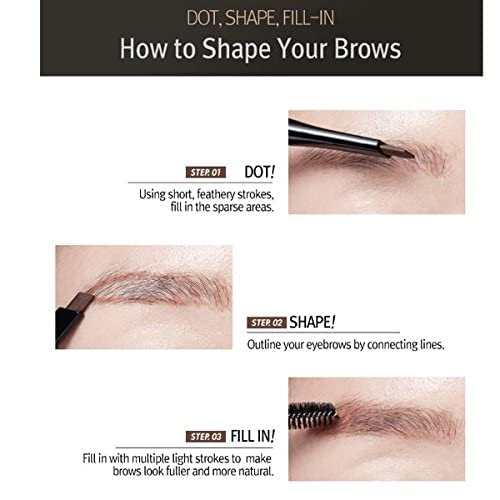 CLIO Kill Brow emballage-sourcils: emballage compact et élégant