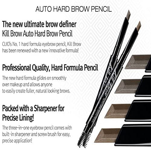 CLIO Kill Brow spoolie-sourcils: brosse intégrée pour coiffer rapidement