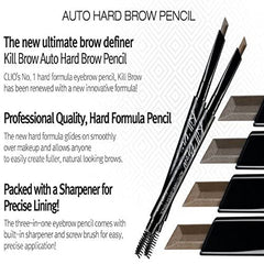 CLIO Kill Brow spoolie-sourcils: brosse intégrée pour coiffer rapidement