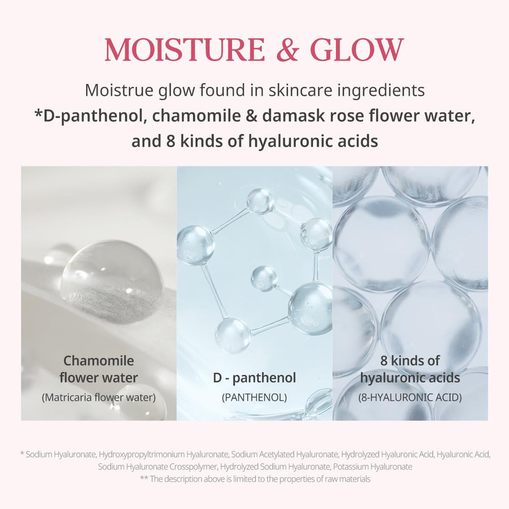 Ingrédients à base d’acide hyaluronique pour nourrir et lisser la peau.