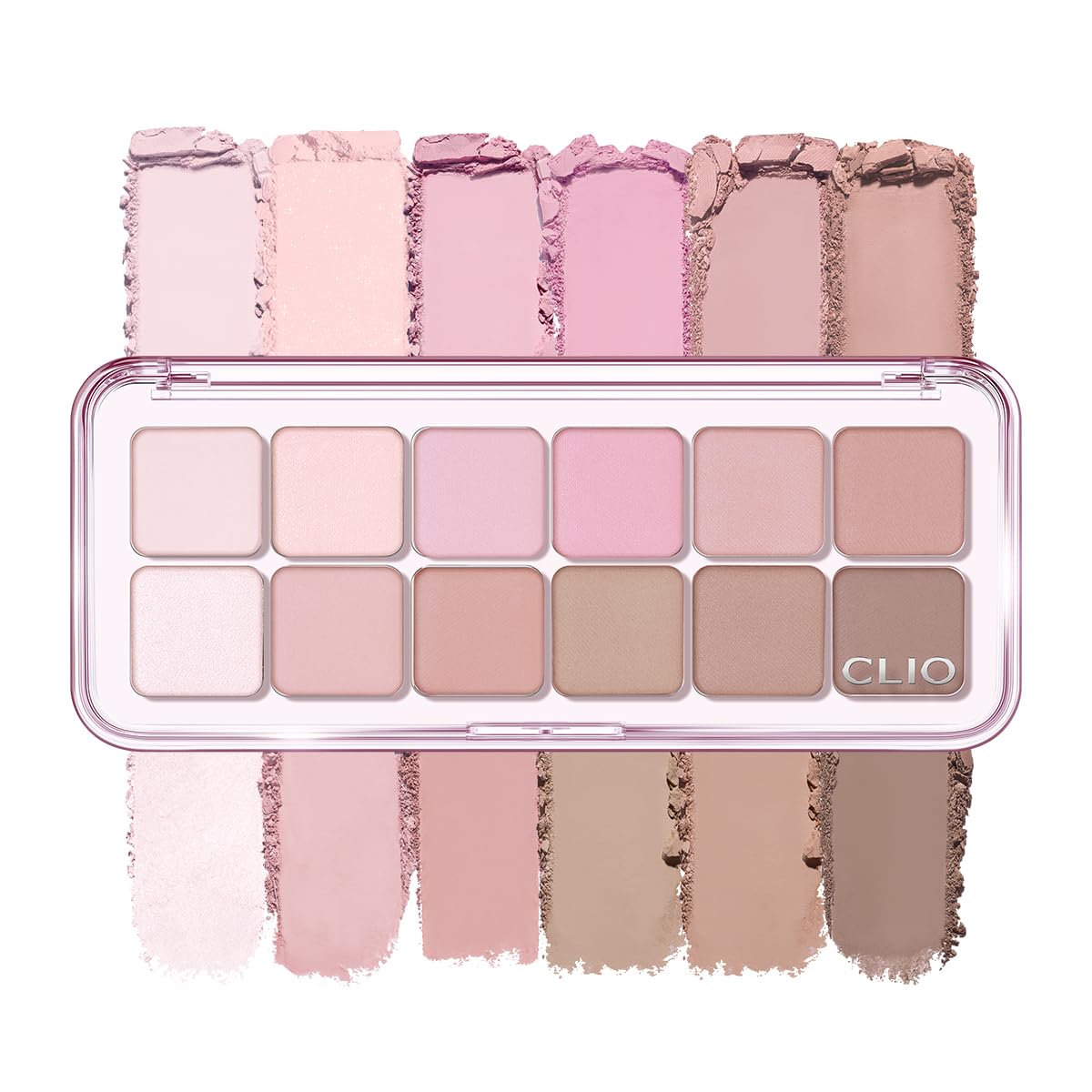CLIO PROFESSIONAL Palette Yeux Air 07 Lavender Staff dans son étui pratique.