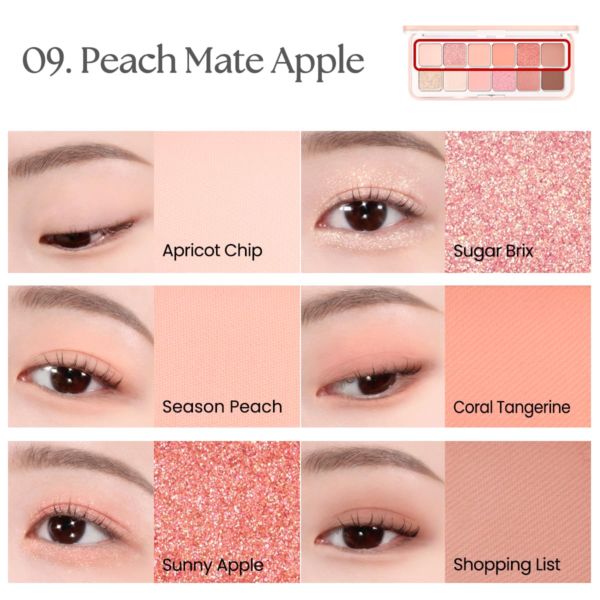 CLIO PRO EYE PALETTE AIR-application-longue-tenue: couleur qui tient toute la journée avec douceur.