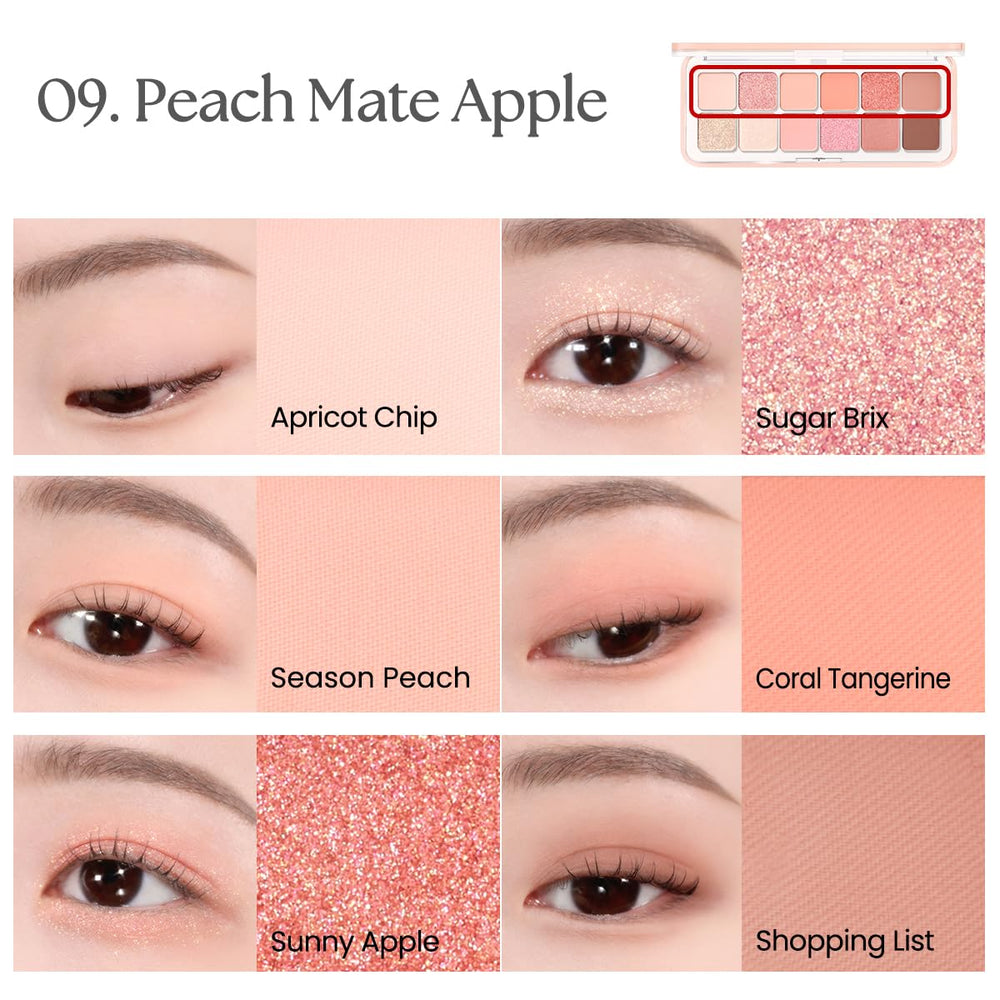 CLIO PRO EYE PALETTE AIR-application-longue-tenue: couleur qui tient toute la journée avec douceur.