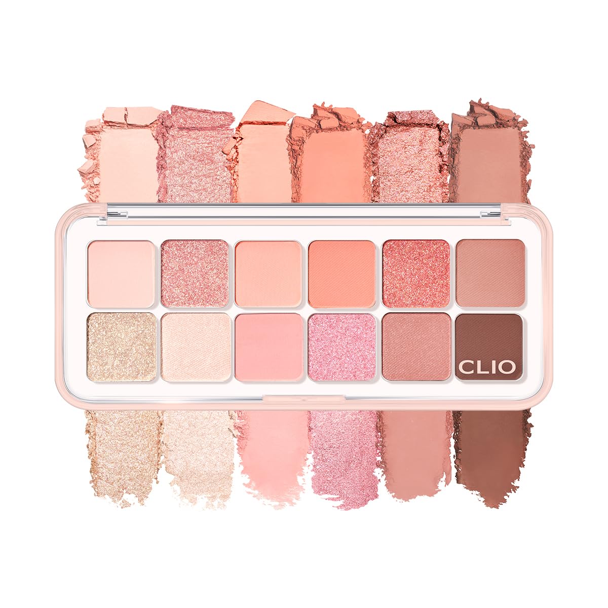 CLIO PRO EYE PALETTE AIR-emballage: étui élégant, facile à transporter pour vos looks quotidiens.