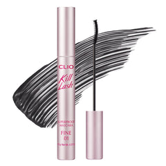 CLIO Kill Lash Superproof avec brosse triangle: définition nette sans paquets, regard plus élégant.