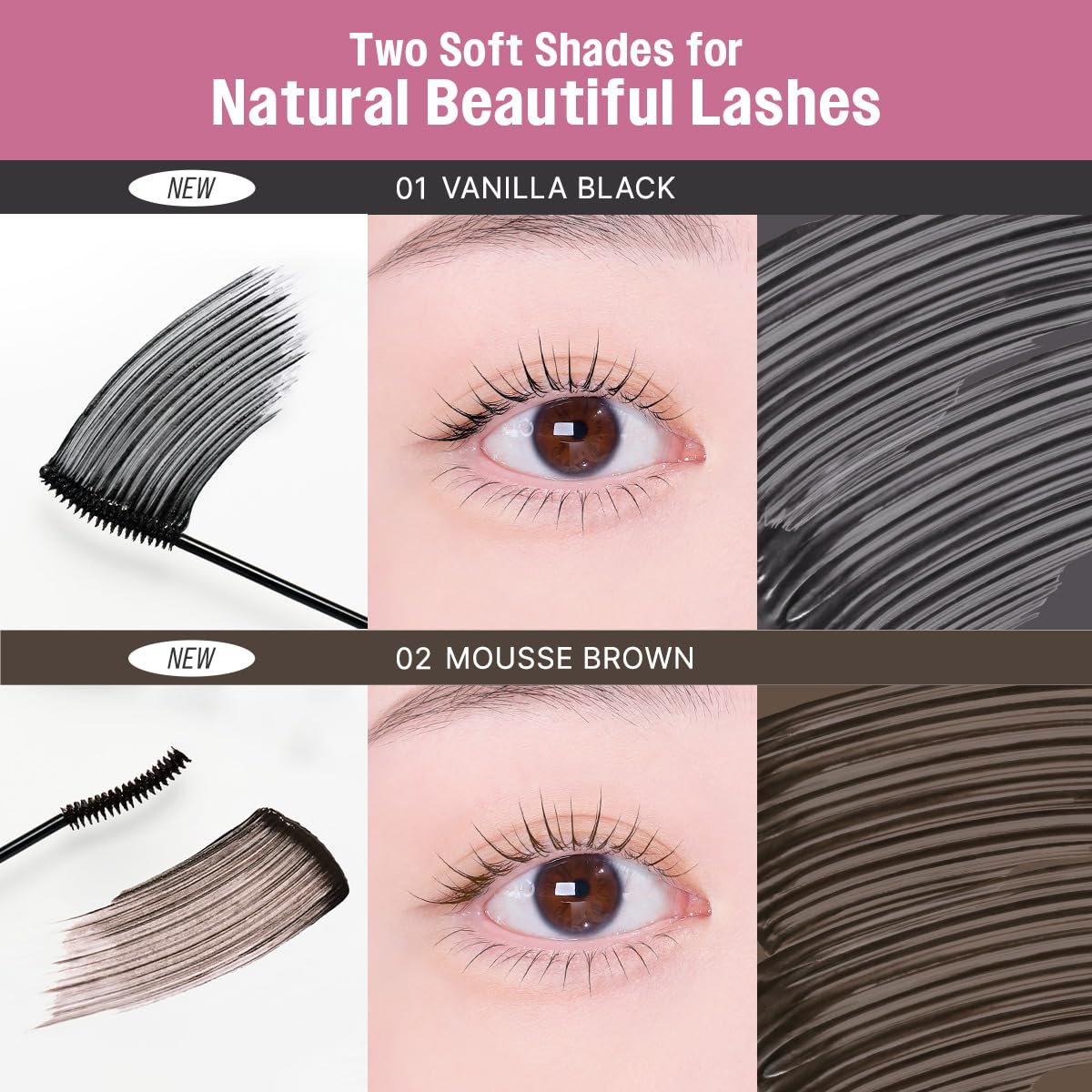 CLIO Kill Lash Superproof offre une finition naturelle inspirée de la beauté coréenne.