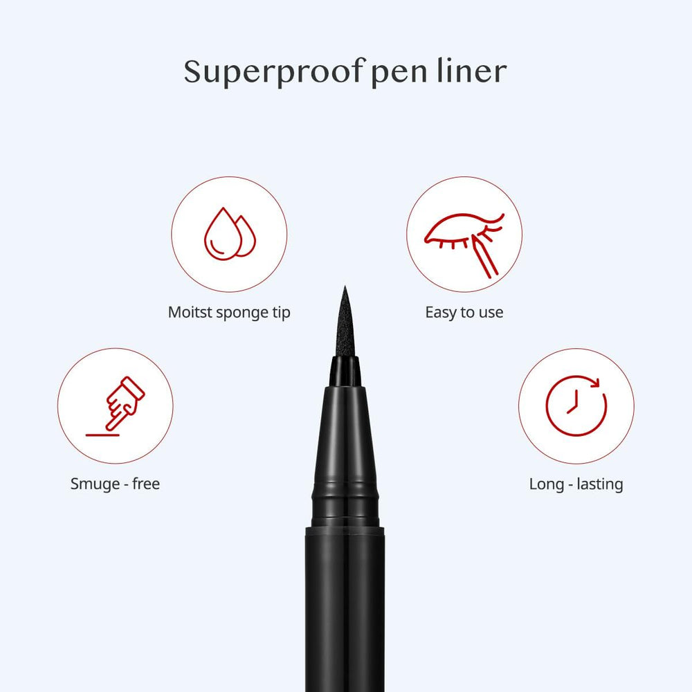 CLIO PROFESSIONAL Superproof Pen, formule résistante et imperméable pour toute la journée