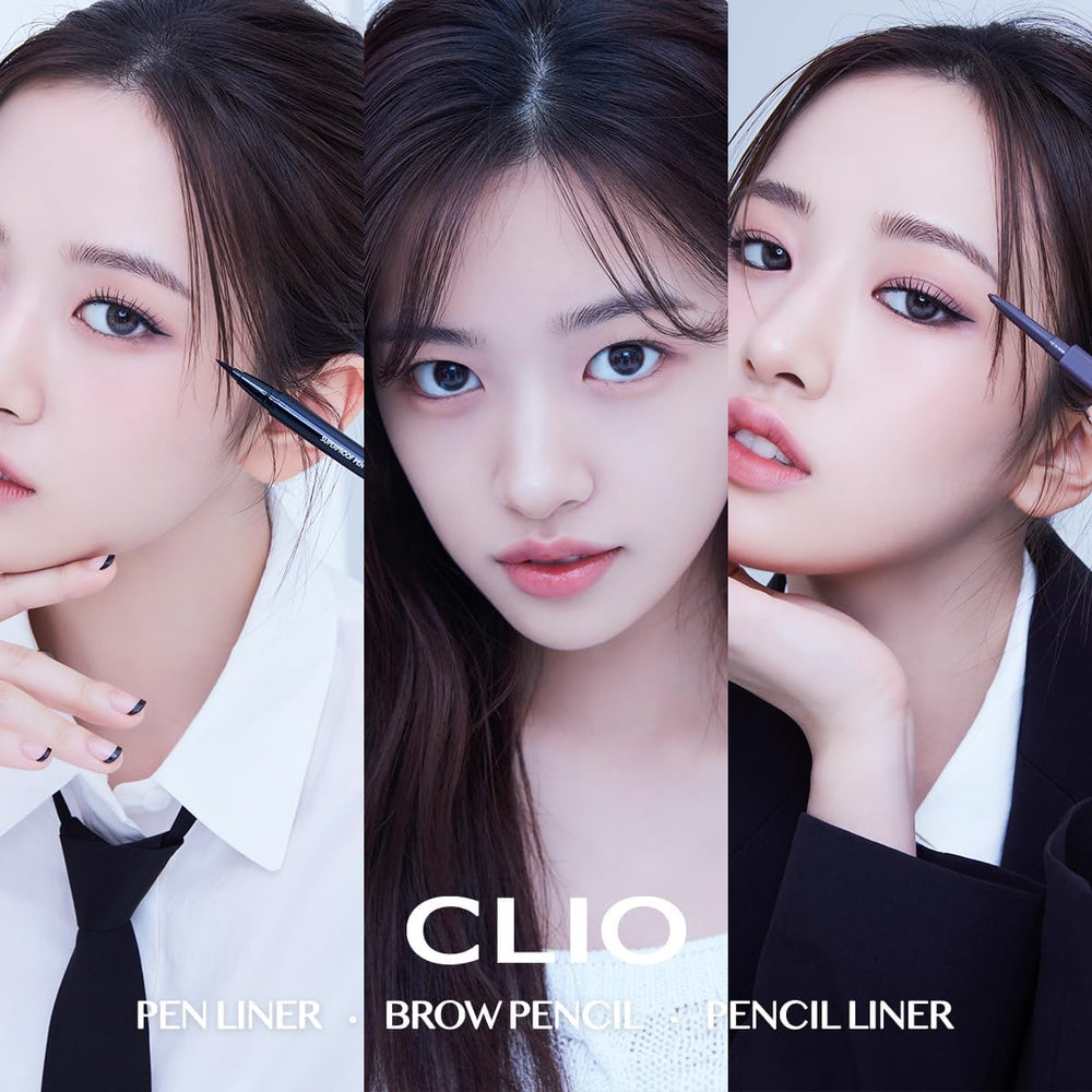 CLIO Superproof Eyeliner usage quotidien sans effort retouches rapides possibles.