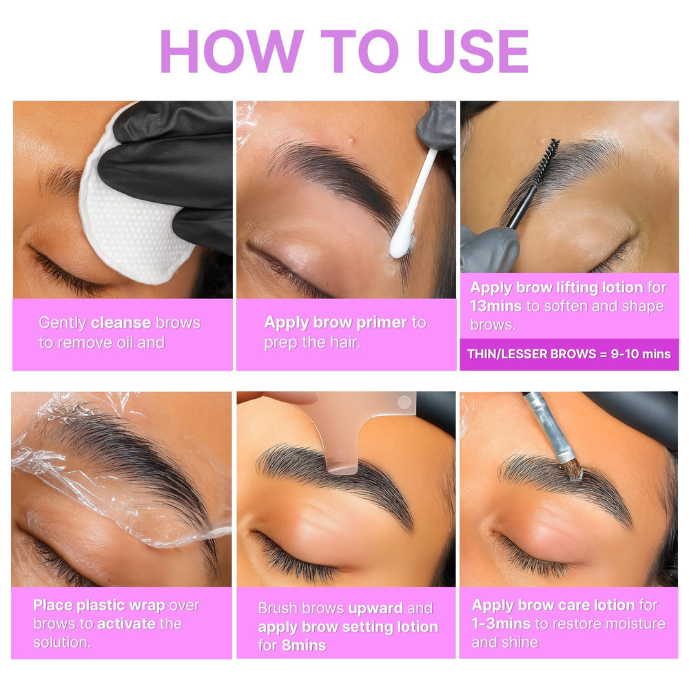 CLIONE PRIME etapes-dapplication-sourcils : guide clair pour des résultats nets.