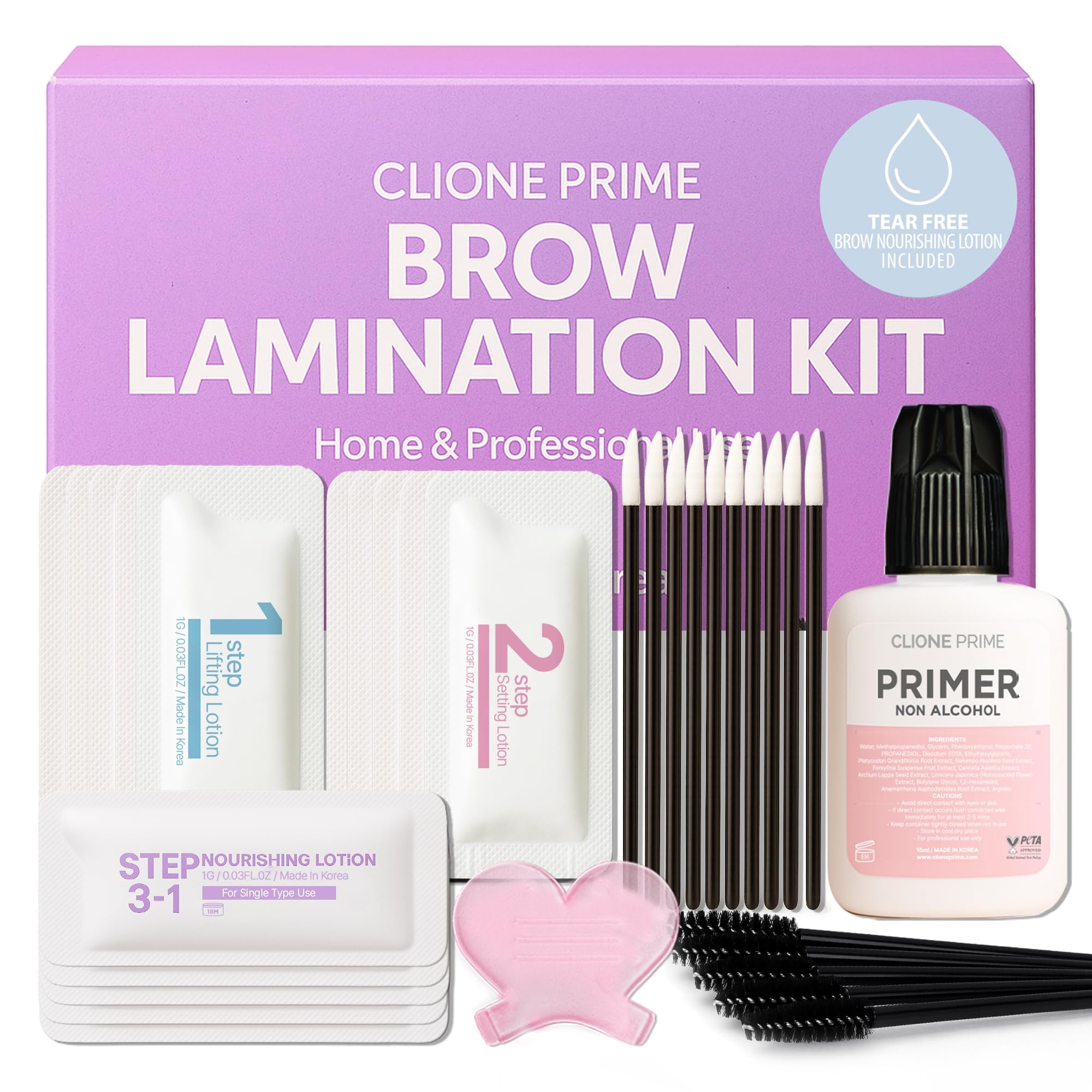 CLIONE PRIME kit-idéal-fetes-mariages-sourcils : idéal pour événements spéciaux.