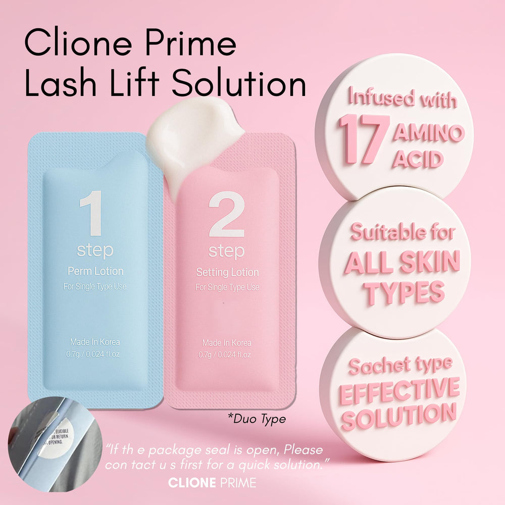 CLIONE PRIME rouleaux-silicone-lash-lift: courbe homogène adaptée à chaque regard.
