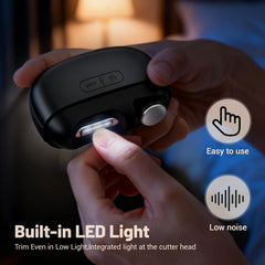 Clip-ongles électrique USB rechargeable portable: usage nomade avec autonomie prolongée.