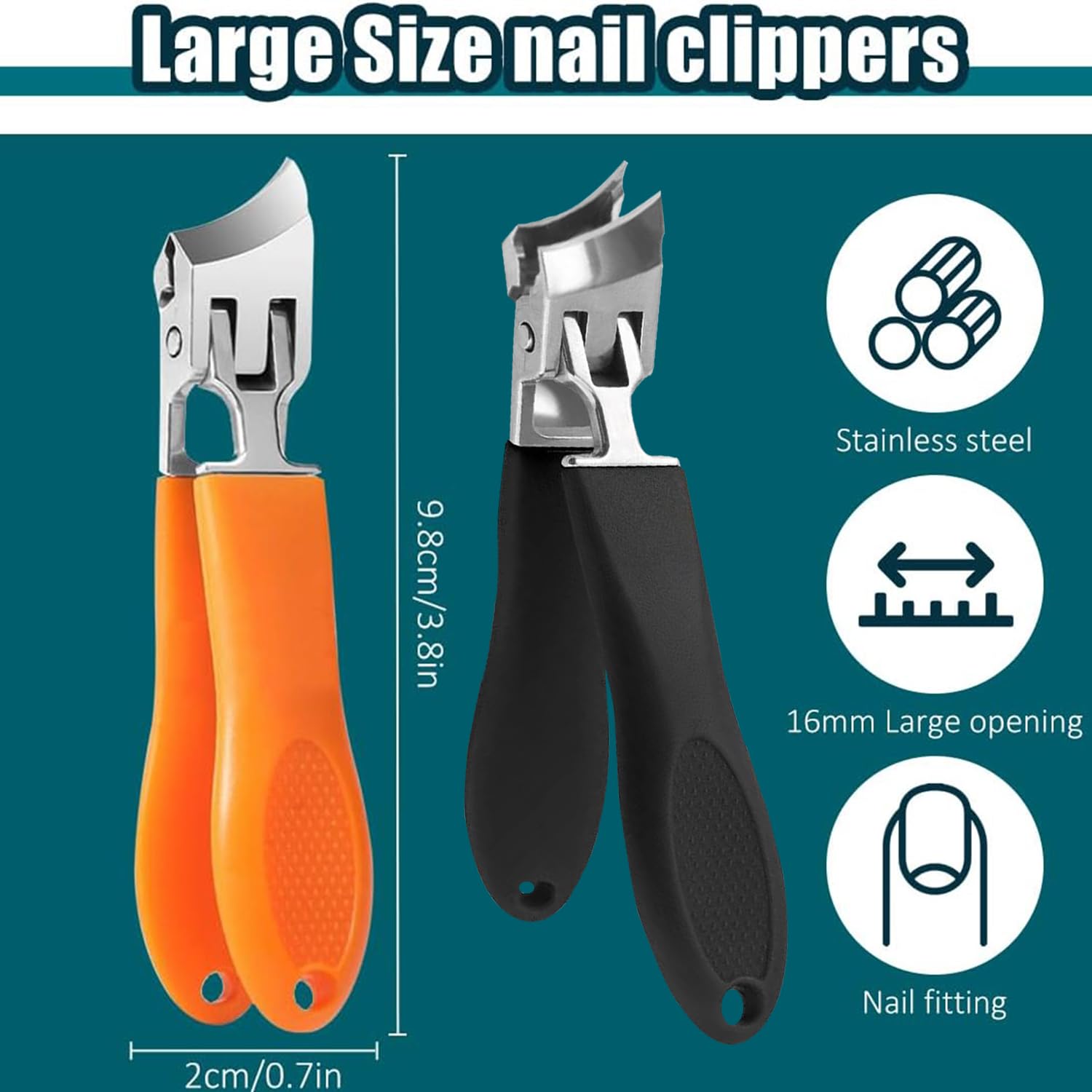 Clippeur-ongles nettoyage facile et rangement automatique