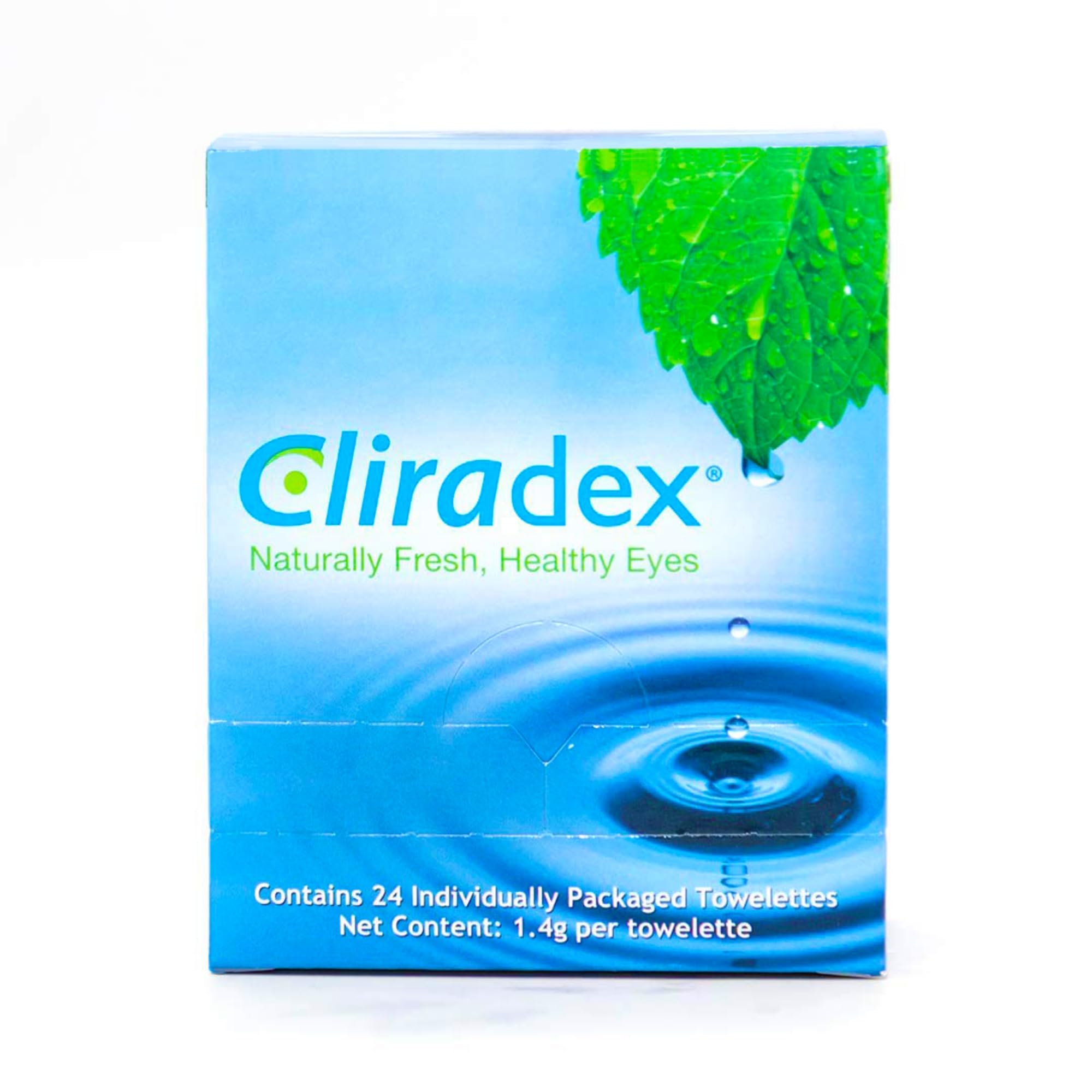 Cliradex Lingettes pour paupières et cils – hygiène douce